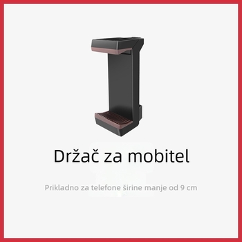 Weifeng U-oblik držač za mobitel, aluminijska legura, dvostruki hladni cip, rotirajući, klip za telefon i tablet, kompatibilan sa tripodom
