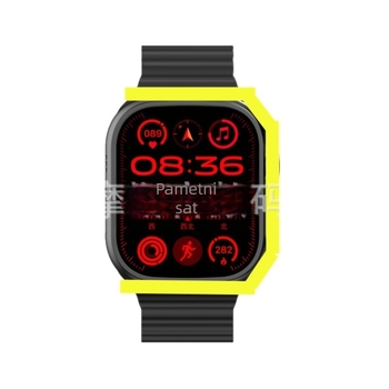 IT68 Ultra3 Pametni sat za muškarce, Bluetooth, AMOLED 44 mm kvadratni zaslon, višestruki zdravstveni monitoring, vodootporan, praćenje sna i otkucaja srca