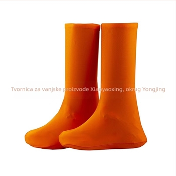 Zimski snježni set: vodootporan warp-knitted materijal, vanjska namjena, zaštita za stopala tijekom planinarenja, anti-slip ledena kandža, Travel carefree