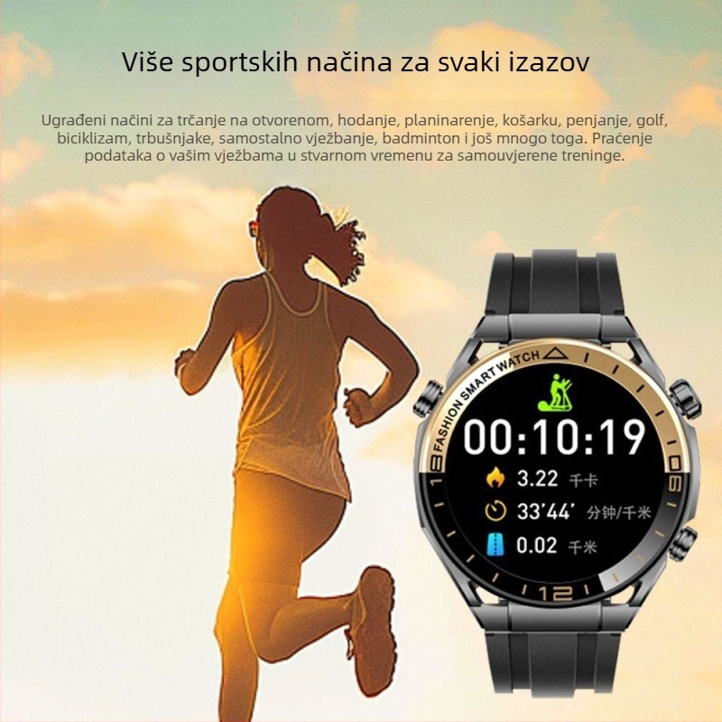 Muški pametni sat Greenfield Legend, Ultimate verzija, s izvrsnim dizajnom i majstorskim izradom