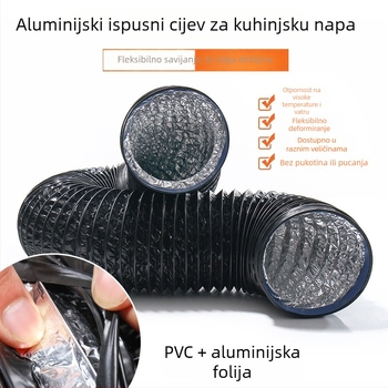 Xin Leon 496 teleskopski kuhinjski ispušni cijev od aluminij-folijske kompozicije