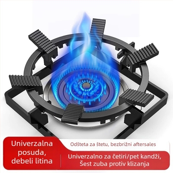 Stojak za lonce za plinsku kuhinju, model RQZ-100, jednostavna montaža, neto težina 360/650