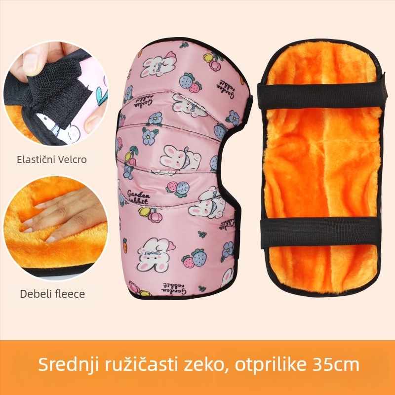 Dječji koljeni zaštitnici za električna vozila, zimska zaštita, vodootporni i otporni na vjetar, pjenasti materijal