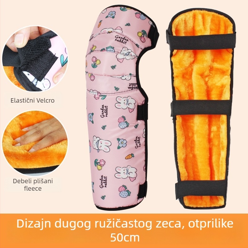 Dječji koljeni zaštitnici za električna vozila, zimska zaštita, vodootporni i otporni na vjetar, pjenasti materijal