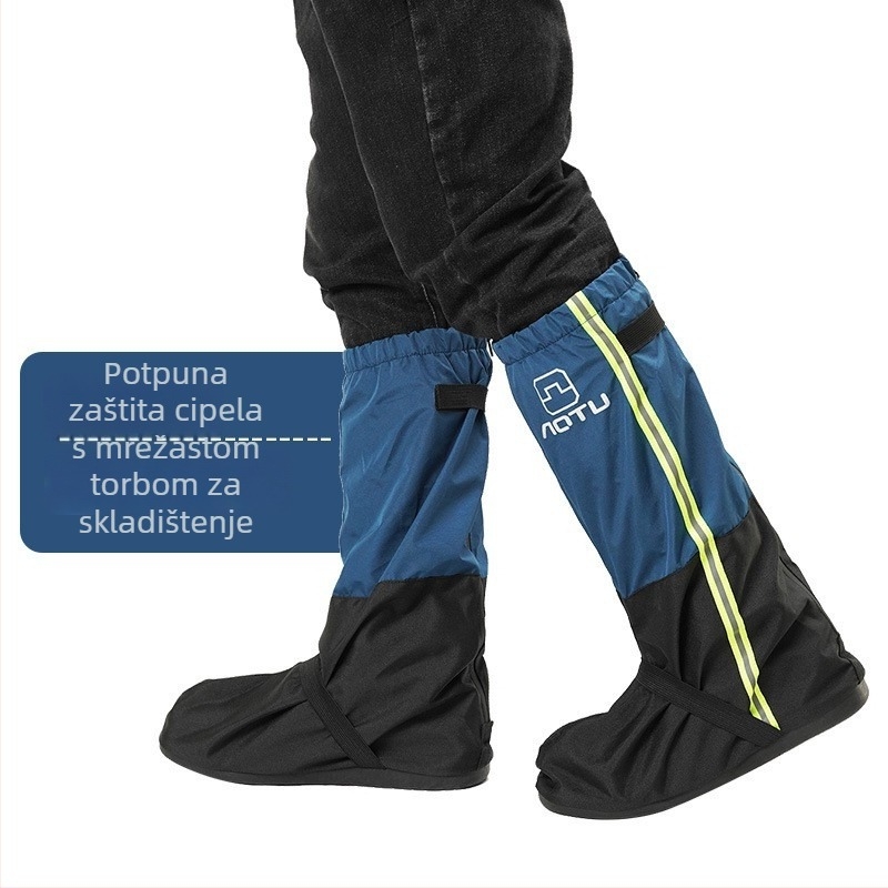 Zimski zaštitnik za cipele za planinarenje – vodootporan, otporan na kišu, pojačano dno; materijal: trostruko laminirana tkanina + 500D Oxford; za muškarce i žene