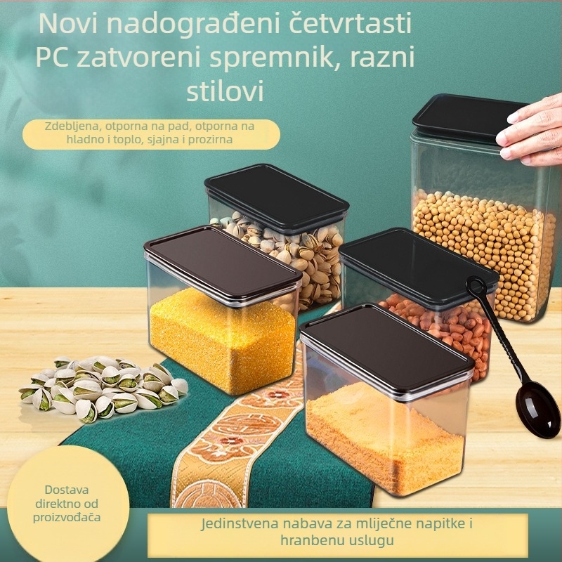 Kutija za čuvanje hrane, akrilni materijal, Cook well, podrijetlo Guangdong, tiskani logo