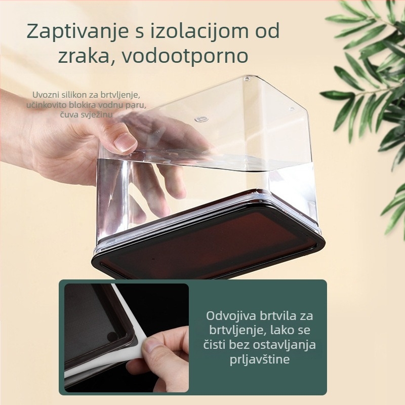 Kutija za čuvanje hrane, akrilni materijal, Cook well, podrijetlo Guangdong, tiskani logo