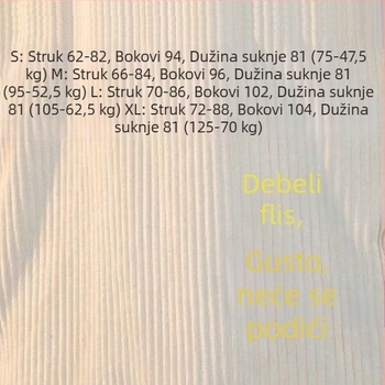 Suknja srednje dužine s A-klase od vunenog glavnog materijala, poliester, elastična, 30–50% sekundarnog materijala, Proljeće 2025