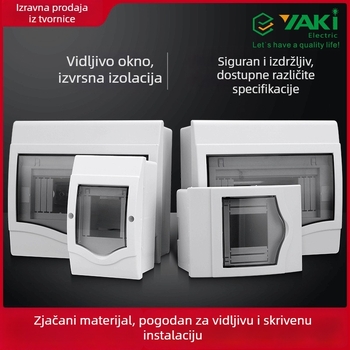 Kutija za distribuciju s površinskim montiranjem, vodootporan plastični kućište s prekidačem zraka i električnim upravljačkim kutijom, modeli Ce2-Ce24