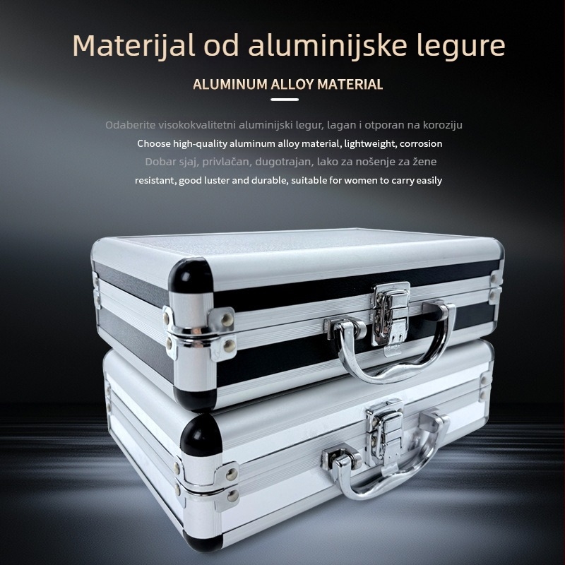 Aluminijska kutija za alate — vodootporna, otporna na tlak, jednostruki sloj