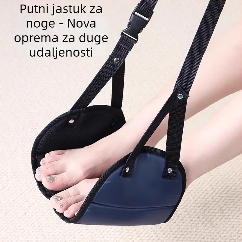 Naduvljivi nasloni za stopala za putovanje — pogodni za duge letove i vlakove visokih brzina — pomoć za spavanje, marka Friendly