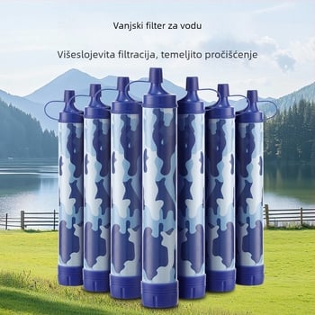 CIKEFIT Vanjski Nužni Filter Vode – Izravno Piće Vode, Oprema za Preživljavanje