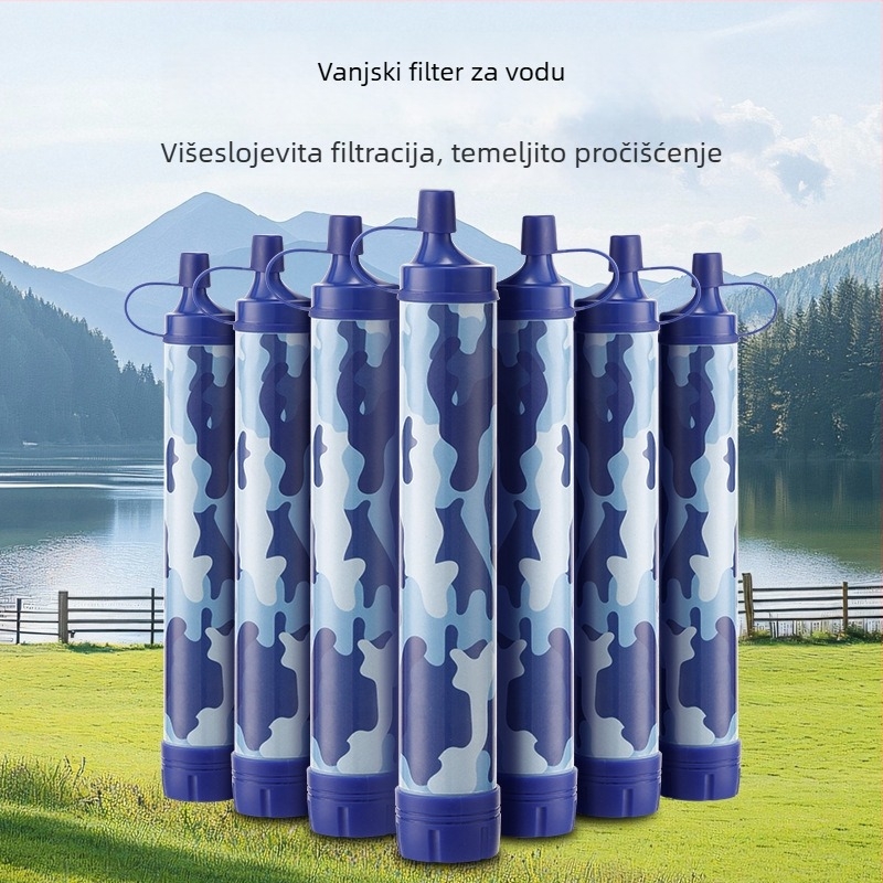 CIKEFIT Vanjski Nužni Filter Vode – Izravno Piće Vode, Oprema za Preživljavanje