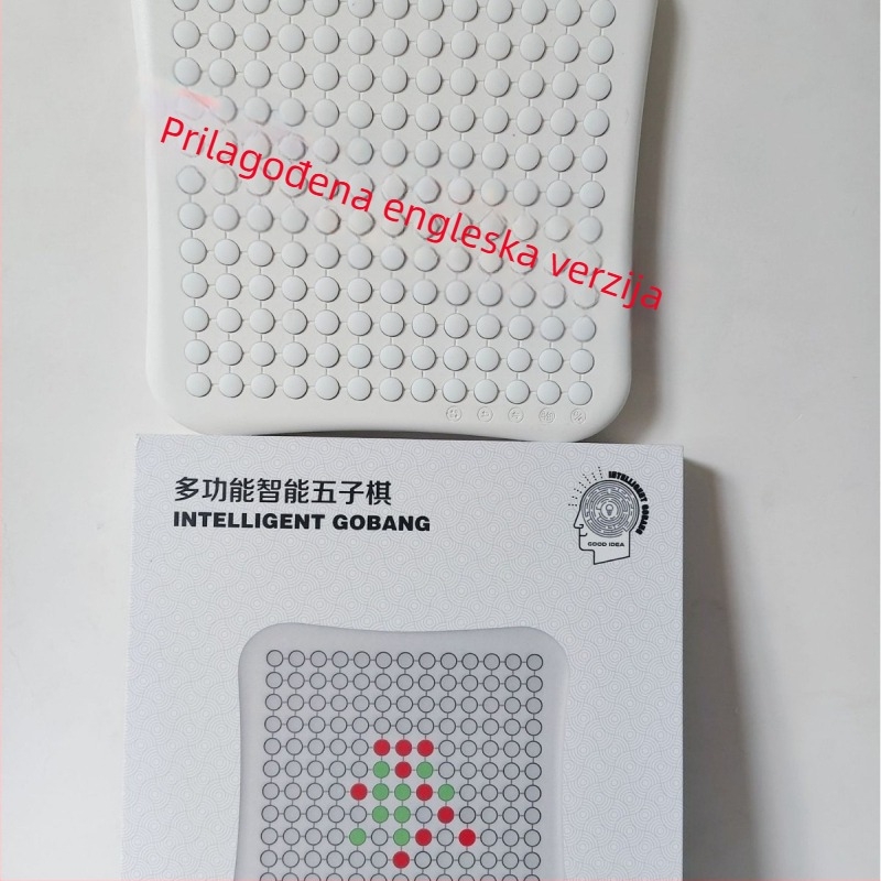 AI-omogućena višenamjenska ploča 10-u-1 Go/Gomoku/Dama — ABS materijal, edukativna igra za djecu