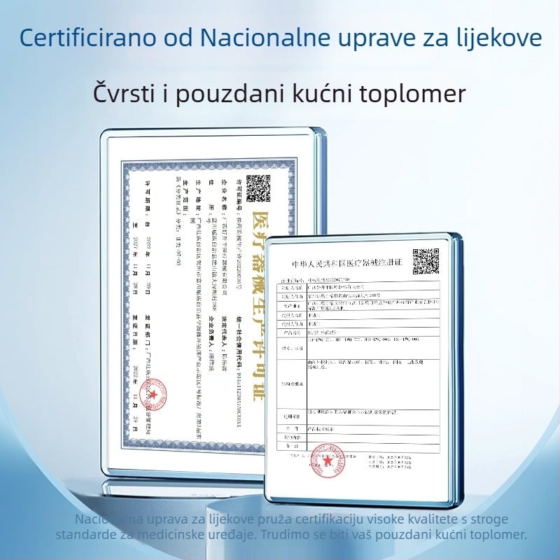 Sunflower medicinski razine prijenosni termometar za uho/čelo, mjerenje temperature jednim dodirom, modeli HSP-EWJ-010 i HSP-EWJ-011, 150 g