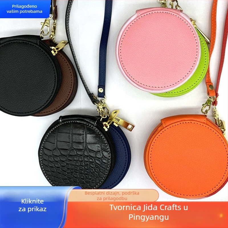 Ženski PU novčanik za kovanice – gradski minimalistički stil, 1-preklop, najlonska podstava, brend Jeddah