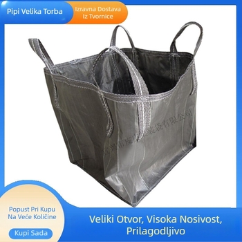 Plastična tkanina kvadratna vreća za teret