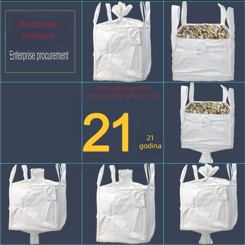 Industrijska ton torba, polipropilen, nosivost 1300 kg, plastična tkanina vreća za otpad