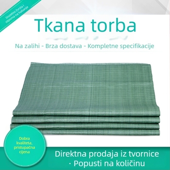 Siva tkana plastična logistička torba, otporna na habanje, vlagu i vodootporna, ton torba za sypke materijale s uzorkom zmijske kože i pijeska