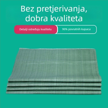 Siva tkana plastična logistička torba, otporna na habanje, vlagu i vodootporna, ton torba za sypke materijale s uzorkom zmijske kože i pijeska