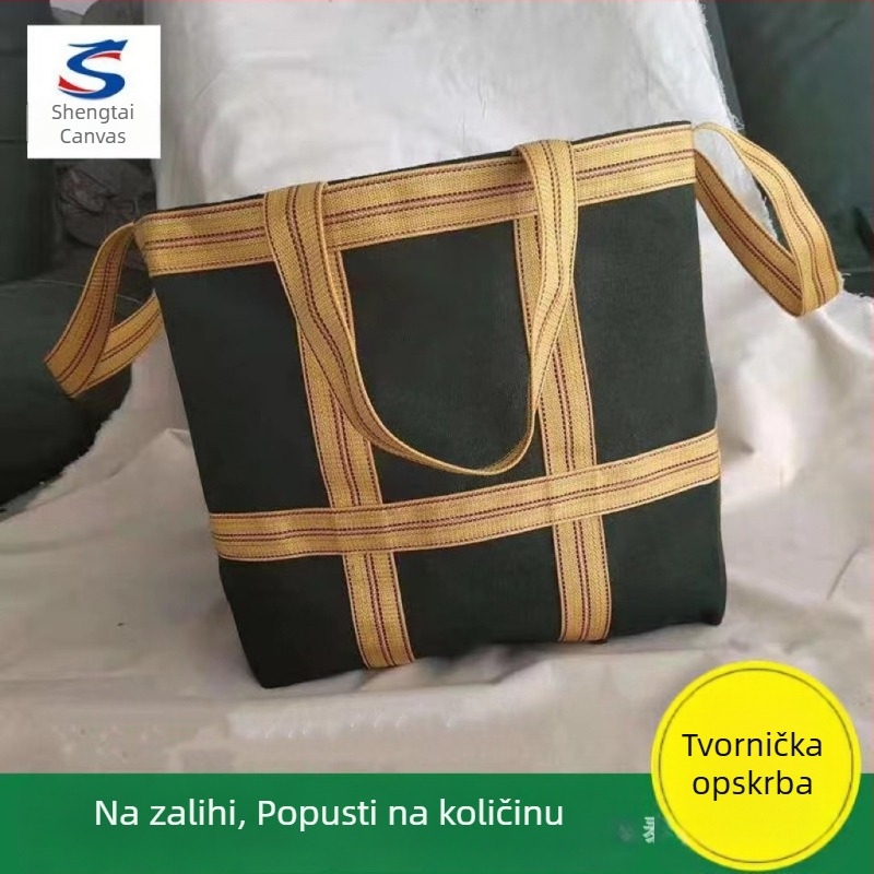 Platnene vreće za ton, kružnog oblika, kontejnerska vreća, moguć tisak logotipa