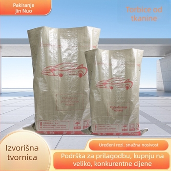 Plastična pletena vrećica za transportnu ambalažu, pogodna za odjeću