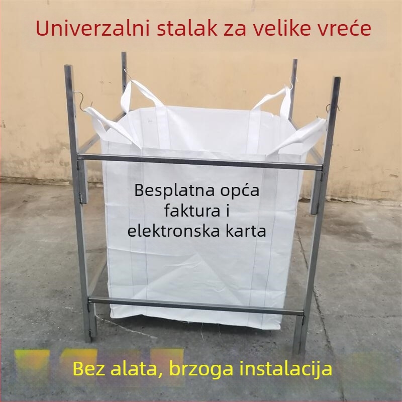 Držač police za ton vreće, gumeno tijelo, cilindrični oblik, okrugla vreća kontejnera