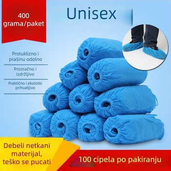 Jednokratne navlake za cipele od netkanog materijala za unutarnju uporabu – prašinu otporne, vodootporne i prozračne