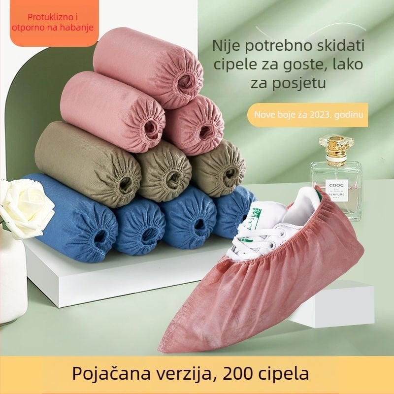 Jednokratne navlake za cipele od netkanog materijala za unutarnju uporabu – prašinu otporne, vodootporne i prozračne