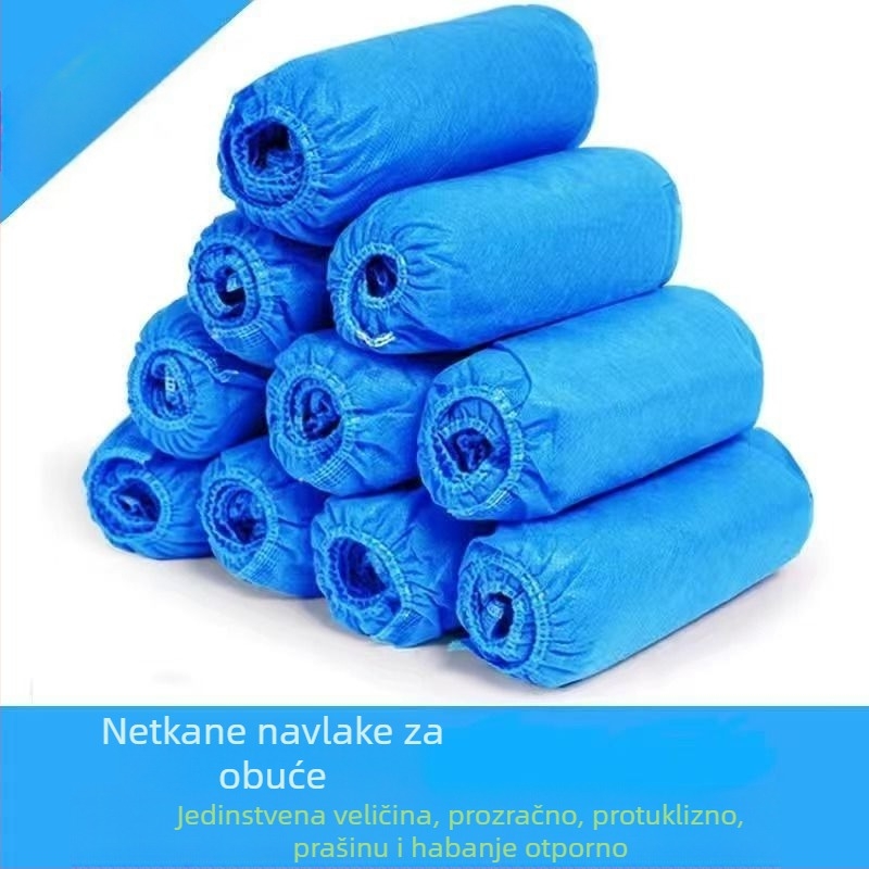 Jednokratne navlake za cipele od netkanog materijala za unutarnju uporabu – prašinu otporne, vodootporne i prozračne