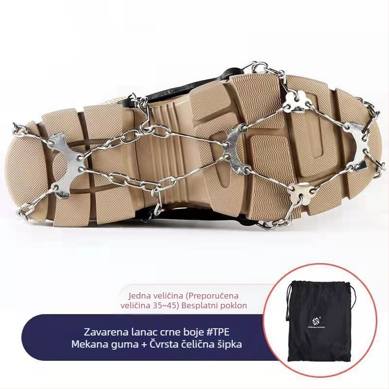 Ledeni klinovi za cipele — Brand Unique, Materijal poliester, Kategorija proizvoda: Uže