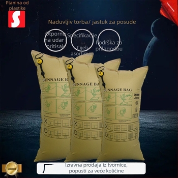 Kontejnerska logistička kompozitna tkanina vrećica (kraft papir, PP tkanina, najlonska folija; nosivost 7000; samozatvarajuća)