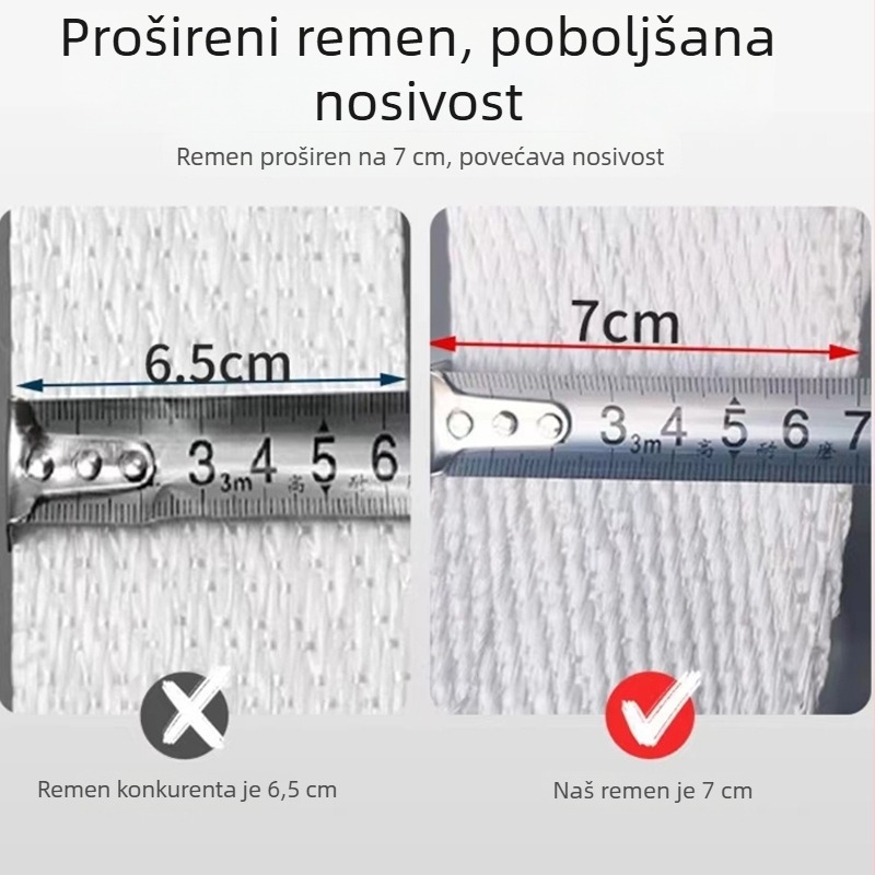 Teška ton vreća s četiri ručke za podizanje i X-dno, četvrtasta plastična tkanina vreća za minerale — različiti rasponi veličina