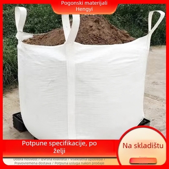 Ručna tkana PP vreća za teška opterećenja, nosivost 1000–1300 kg, bez otiska