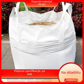 Ručna tkana PP vreća za teška opterećenja, nosivost 1000–1300 kg, bez otiska