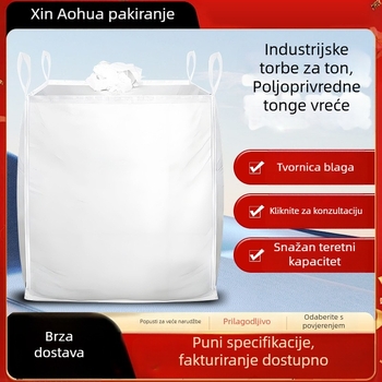 Industrijska vreća od polipropilena, debela i otporna na habanje, prilagodljiva; tip: kontejner vreća; nosivost i debljina na zahtjev; pogodna za plastiku, cement i krmiva