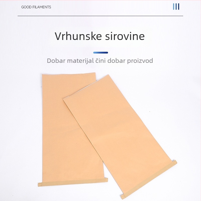 Cementna tkanina vrećica od kraft papira, otporna na vlagu, prilagođeni ispis logotipa, papir-plastik kompozitno pakiranje