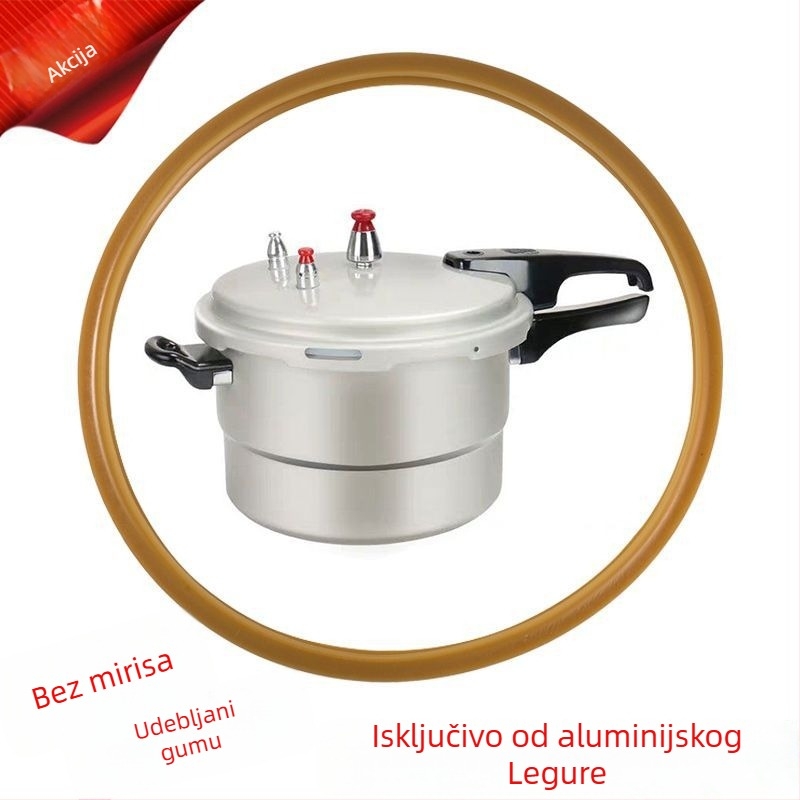 Aluminijski brtvni prstenovi za lonac pod pritiskom – komplet, kompatibilan s standardnim poklopcima