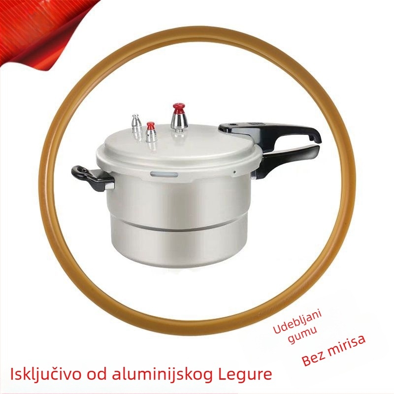 Aluminijski brtvni prstenovi za lonac pod pritiskom – komplet, kompatibilan s standardnim poklopcima