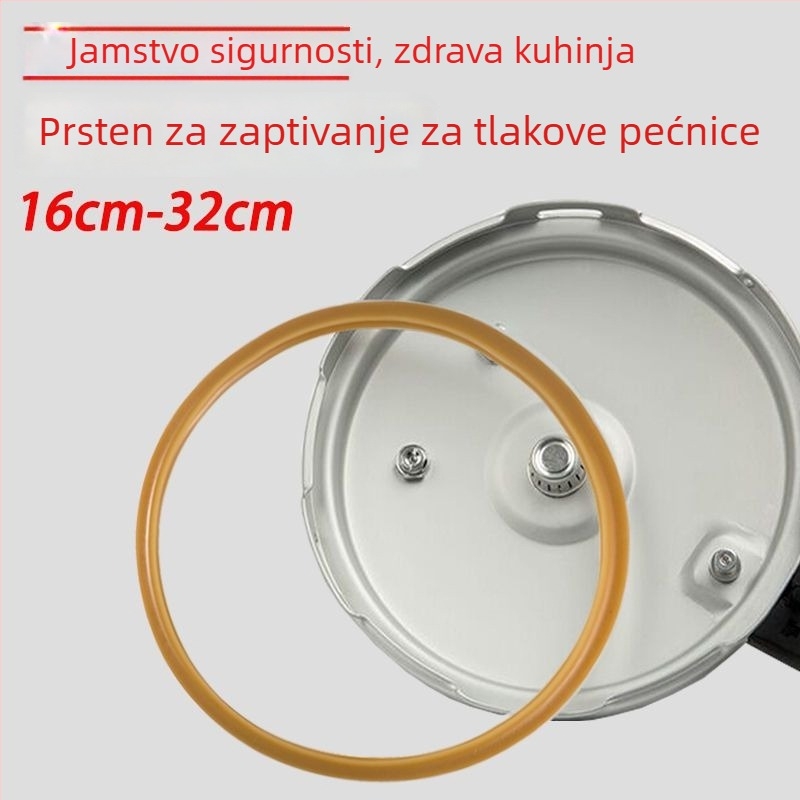 Aluminijski brtvni prstenovi za lonac pod pritiskom – komplet, kompatibilan s standardnim poklopcima