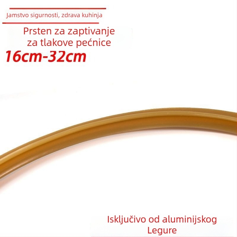 Aluminijski brtvni prstenovi za lonac pod pritiskom – komplet, kompatibilan s standardnim poklopcima