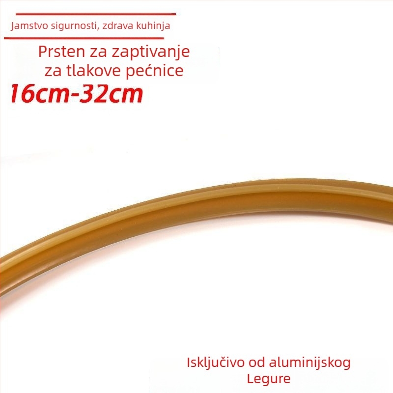 Aluminijski brtvni prstenovi za lonac pod pritiskom – komplet, kompatibilan s standardnim poklopcima