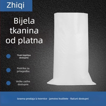 Tkana vreća za kontejnere s otiskom loga; pogodna za plastiku, cement, hranu i kemikalije