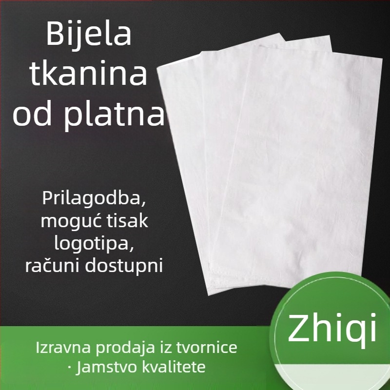 Tkana vreća za kontejnere s otiskom loga; pogodna za plastiku, cement, hranu i kemikalije