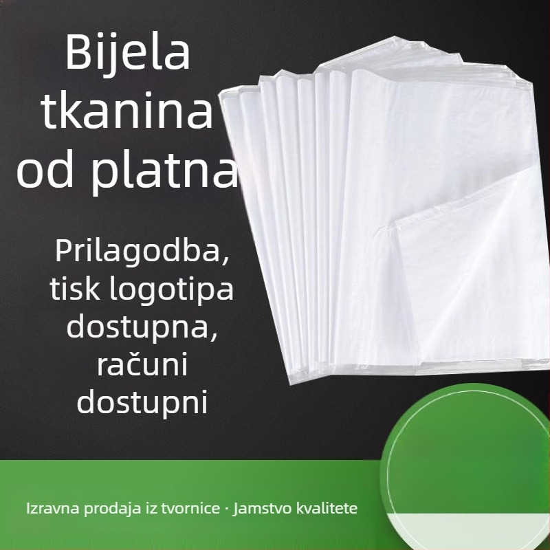 Tkana vreća za kontejnere s otiskom loga; pogodna za plastiku, cement, hranu i kemikalije