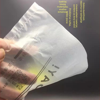 Jednokratna plastična vrećica sa smajlijem za pakiranje hrane i kupovinu, debeli dvostruki sloj, podrijetlo Anhui, brend Profits