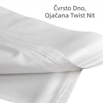 Plastična tkanina vrećica, ojačana, s prilagodljivom debljinom; pogodna za pakiranje gnojiva, krmiva i kemikalija; kompozitna tkanina vrećica, bojana tiskom (prilagodljiva debljina; ambalaža cementa/hrane/kemikalija; kompozitno tkano; boja tisak)
