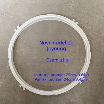 Joyoung silikonsko brtvilo za električni lonac pod pritiskom (silikon, univerzalna kompatibilnost, pouzdano brtvljenje)