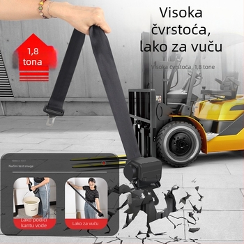 Sklopivi sigurnosni pojas za viličar - dvopojasni automatski uvlačeći pojas, varijante: A (automatski nadograđeni), B (automatski standard), D (ručni standard), D1 (ručni premium)