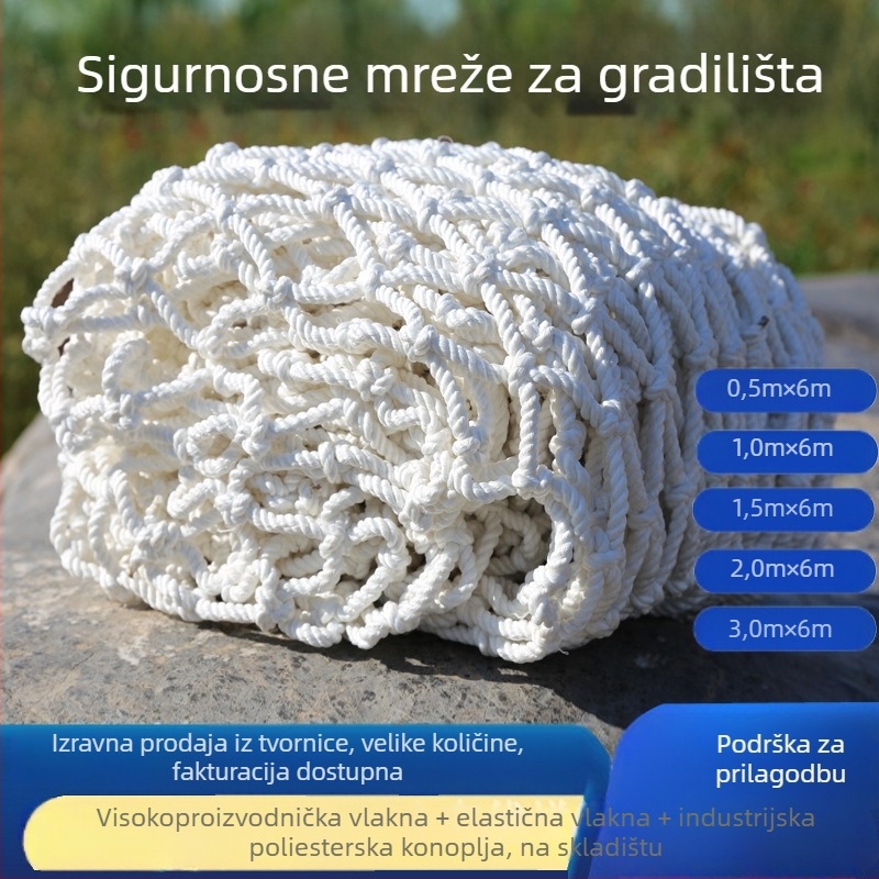 Najlon zaštitna mreža za dječje stube i balkone, zaštita od pada, ravna mreža; marka Youxiang; funkcija: zaštitna mreža; moguća prilagodba